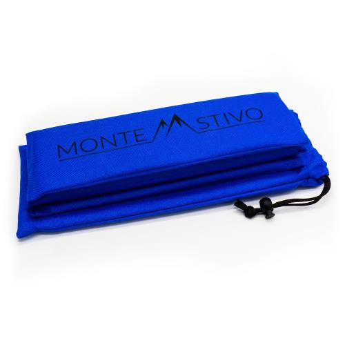 Monte Stivo Aspern, mata do siedzenia, 30 x 40 cm, składana, tkanina poliestrowa, torba