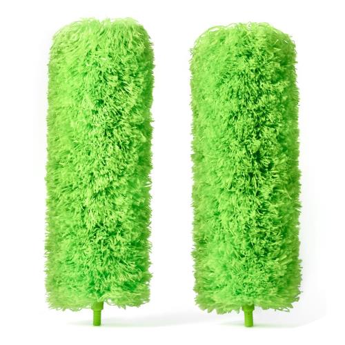 Gütewerk by blumfeldt Swish, zapasowe głowice do miotełki, 2 sztuki, mikrofibra, głowica 360°, do wielokrotnego użytku