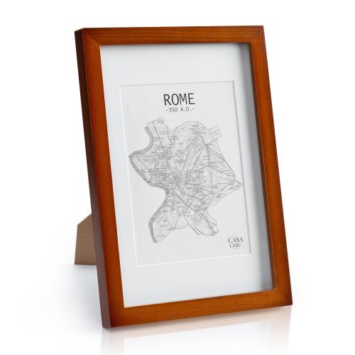 Casa Chic Kenton, ramka na zdjęcia, prostokątna, A4, passe-partout, szkło