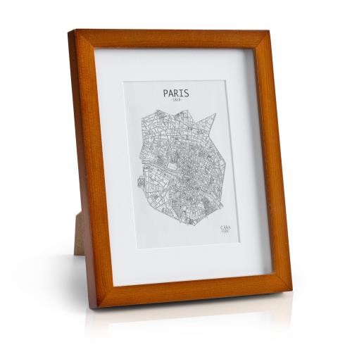Casa Chic Kenton, ramka na zdjęcia, prostokątna, 25 x 20 cm, passe-partout, szkło