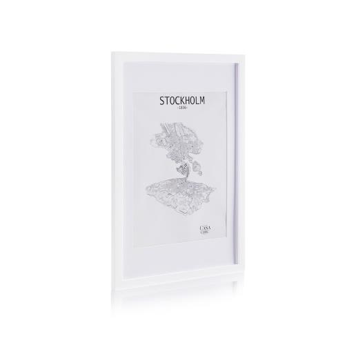 Casa Chic Kenton, ramka na zdjęcia, prostokątna, 70 x 50 cm, passe-partout, pleksiglas