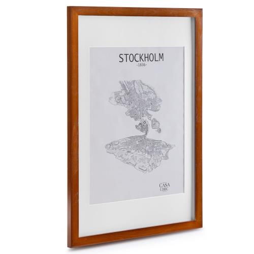 Casa Chic Kenton, ramka na zdjęcia, prostokątna, 70 x 50 cm, passe-partout, pleksiglas