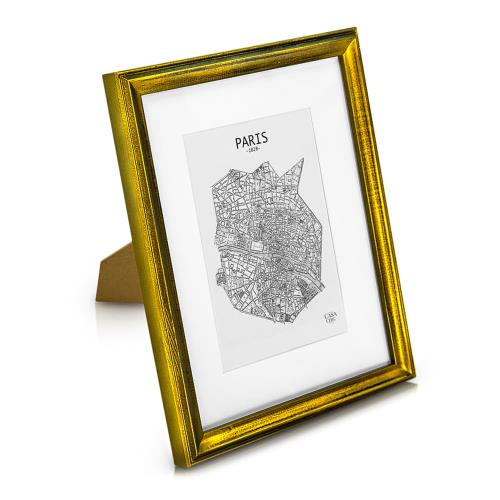 Casa Chic Lancaster, ramka na zdjęcia, prostokątna, zdjęcia 24,8 x 19,3 cm, passe-partout, drewno