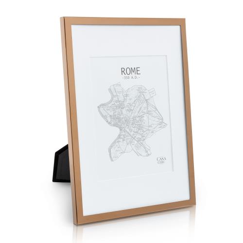 Casa Chic Berwick, ramka na zdjęcia, prostokątna, zdjęcia A4, passe-partout, szkło