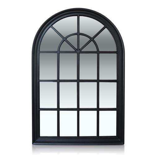 Casa Chic Savile, francuskie lustro w kształcie okna, drewniana rama, 120 x 80 cm