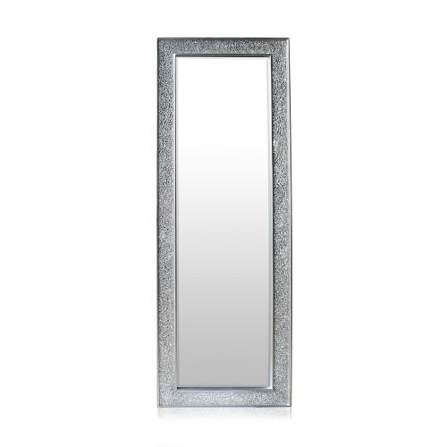 Casa Chic Norwich, lustro ścienne, drewniana rama, prostokątne, 130 x 45 cm, mozaika