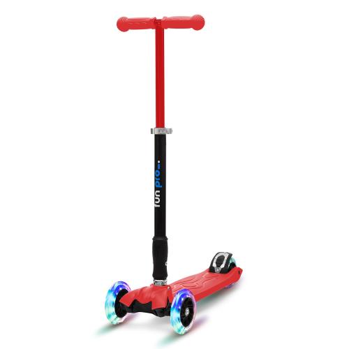 Fun pro ONE Special Edt., hulajnoga dla dzieci, 3-6 lat, świecące kółka LED, maks. 50 kg, składana, regulowana wysokość
