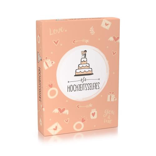Spielehelden Hochzeitsselfies/Selfie z wesela, gra fotograficzna, 55 kart, format kieszonkowy, język niemiecki