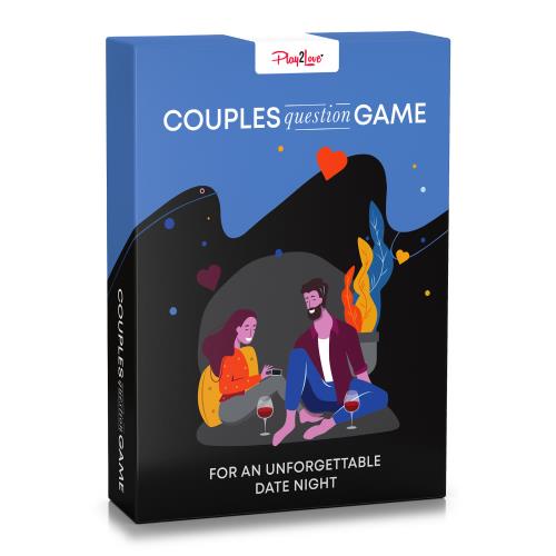Spielehelden Couples Question Game/Pytania dla par, gra karciana dla par, 100 ekscytujących pytań, język angielski