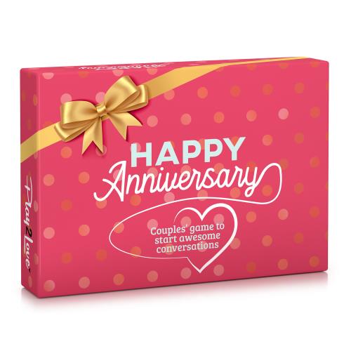 Spielehelden Happy Anniversary, gra karciana dla par, 110 pytań, język angielski