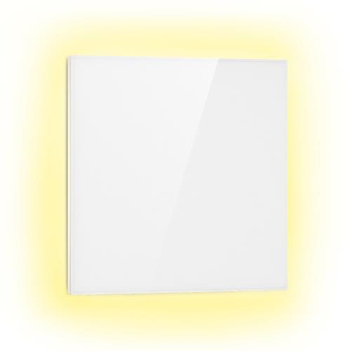 Klarstein Mojave 500 Smart, panel grzewczy na podczerwień 2 w 1, grzejnik, 60 x 60 cm, 500 W, podświetlenie RGB