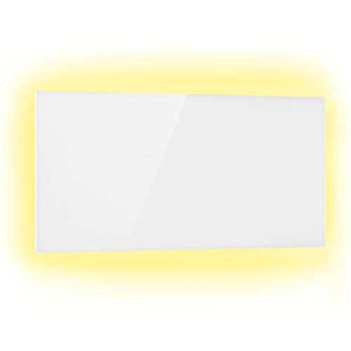 Klarstein Mojave 1000 Smart, panel grzewczy na podczerwień 2 w 1, grzejnik, 120 x 60 cm, 1000 W, podświetlenie RGB