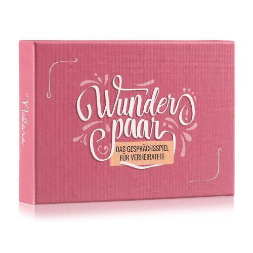 Spielehelden Wunderpaar Verheiratete/Cudowna para małżeńska, gra karciana z pytaniami dla par, 110 kart, wiek: 14+, język niemiecki