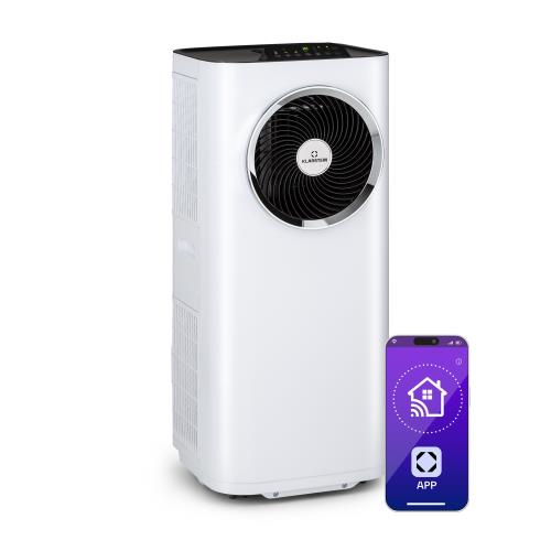 Klarstein Kraftwerk Eco Smart 11, klimatyzator przenośny 3 w 1, 11 500 BTU/3,3 kW, pilot, sterowanie przez aplikację