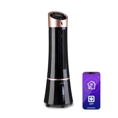 Klarstein Skyscraper Ice Smart, klimator 4 w 1, wentylator, Wi-Fi, 210 m³/h, pilot