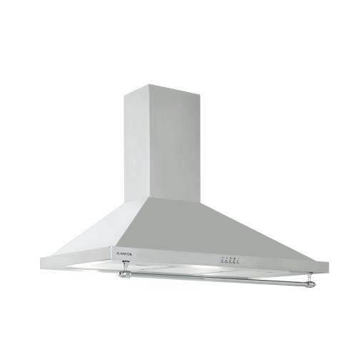 Klarstein Montblanc 90, okap kuchenny, 90 cm, 610 m³/h, 165 W, 2 x 1,5 W, LED, reling