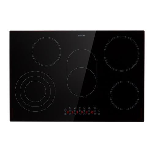 Klarstein Virtuosa 5, płyta ceramiczna do zabudowy, 5 stref, 8500 W, płyta szklano-ceramiczna