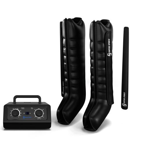 Capital Sports Hyper Cap kompresyjny masażer do nóg, 6 komór, różne stopnie kompresji (od delikatnej po intensywną) 55 dB