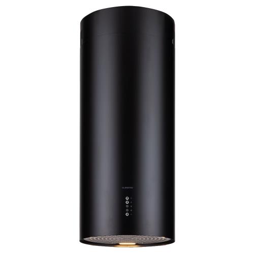 Klarstein Bolea, okap kuchenny wyspowy, Ø 38 cm, wyciąg/pochłaniacz, 600 m³/h, LED, filtr węglowy