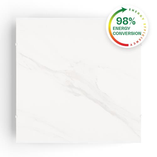 Klarstein Santorini Smart, panel grzewczy na podczerwień, grzejnik, 60 x 60 cm, 500 W, programator czasowy, IP24