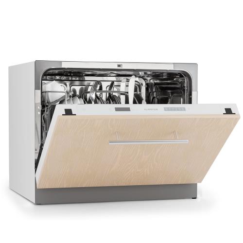 Klarstein Havasia UV 6 Secret, zmywarka do zabudowy, lampa UV, 6 programów