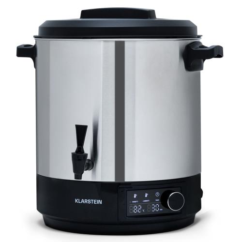 Klarstein Abbey 25, automat do wekowania, dozownik do napojów, 25 l, 100°C, 180 min, stal nierdzewna