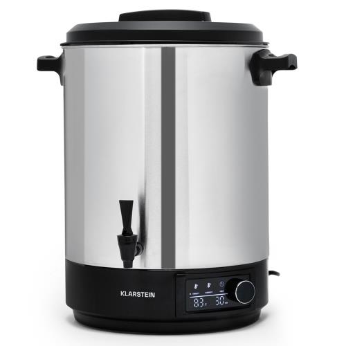 Klarstein Abbey 40, automat do wekowania, dozownik do napojów, 40 l, 100°C, 180 min, stal nierdzewna