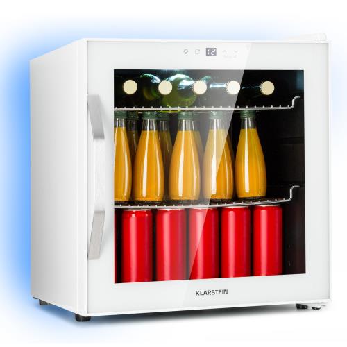 Klarstein Coachella 50 Smart, lodówka na napoje, chłodziarka, 50 l, WiFi, podświetlenie, stal nierdzewna