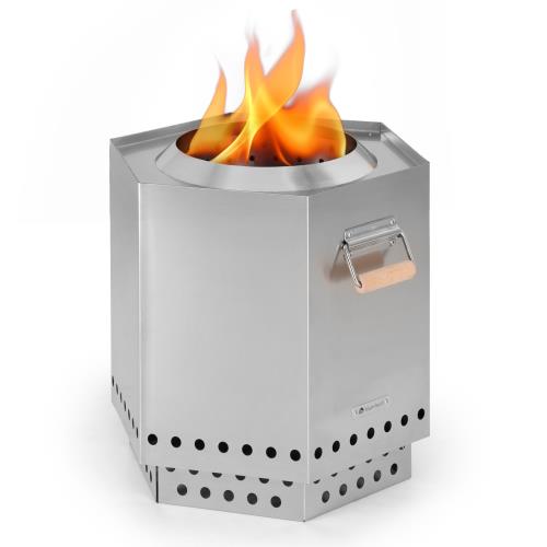 Blumfeldt Mojanda, palenisko ogrodowe, kosz paleniskowy, bezdymne, solidne, pogrzebacz, pokrowiec