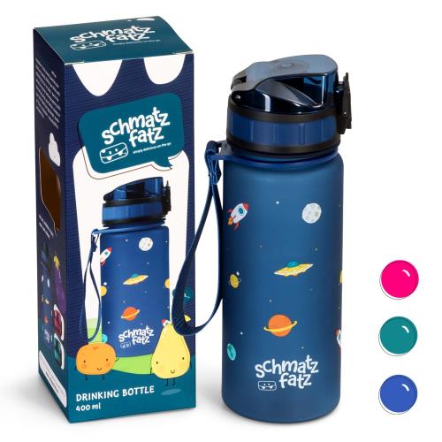 Klarstein Wakaba, bidon, 400 ml, butelka na wodę, tworzywo Tritan, nie zawiera BPA