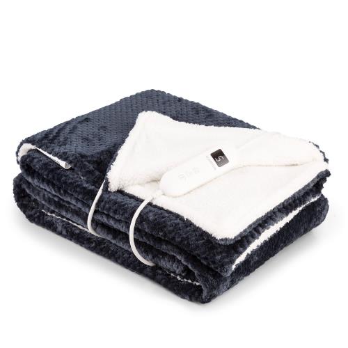 Klarstein Dr. Watson Deluxe XL, koc elektryczny, 160 W, 9 poziomów temperatury, 180 x 130 cm