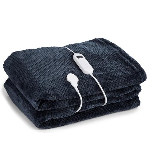 Klarstein Dr. Watson Deluxe XXL, koc elektryczny, 160 W, 9 poziomów temperatury, 200 x 180 cm