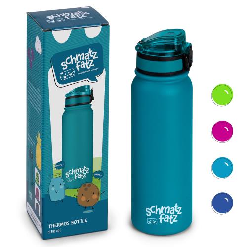 Klarstein Wakaba, termos 550 ml ze stali nierdzewnej, tworzywo Tritan, bez BPA