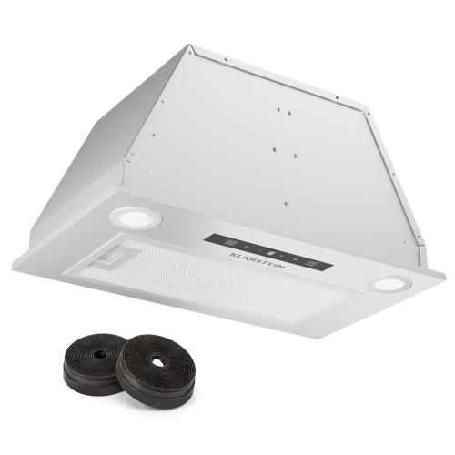 Klarstein Paolo 52, okap kuchenny do zabudowy, 52 cm, 439 m³/h, LED, sterowanie dotykowe, A++