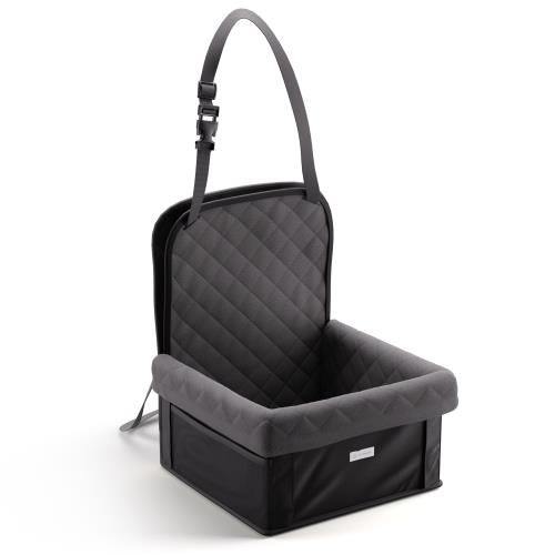 NA Rocky, fotelik samochodowy dla psa, siedzisko, poliester, pasy bezpieczeństwa, składany, elastyczny