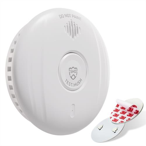 SHD by oneConcept DOF Pro10, czujnik czadu i dymu, uchwyt magnetyczny, sygnał ostrzegawczy: 85 dB, 10-letnia żywotność baterii