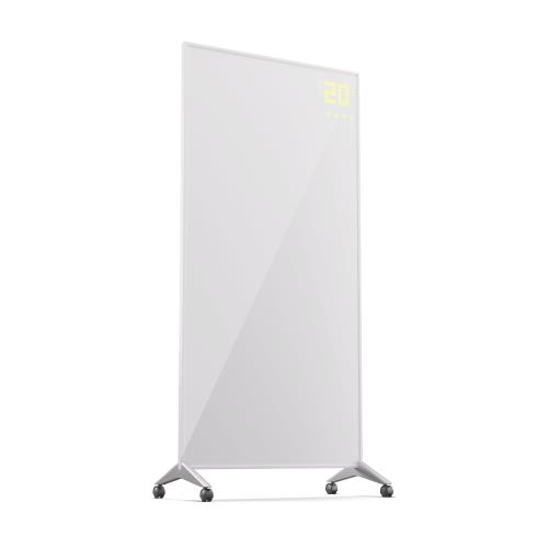 Klarstein Wonderwall Smart Bornholm panel grzewczy na podczerwień, grzejnik, promiennik, 1200 W, 60 x 120 cm, sterowanie za pomocą aplikacji