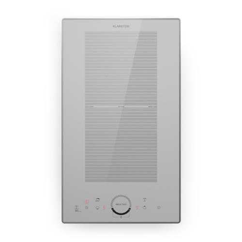 Klarstein Delicatessa Domino Prime, płyta indukcyjna, 2 strefy, 3500 W, samowystarczalna