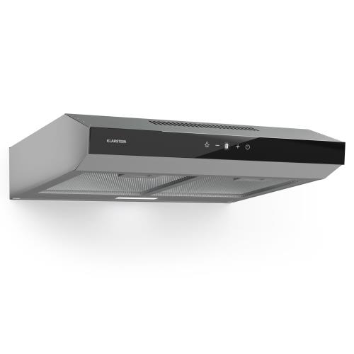 Klarstein Contempo Neo, wyciąg podszafkowy do trybu powietrza odlotowego/recyrkulacji, wydajność wyciągu powietrza 175 m³/h, zintegrowane sterowanie dotykowe SenseControl