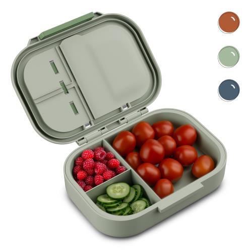 Klarstein Bunko plastikowy lunchbox z 3 przegródkami