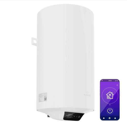 Klarstein ENDURAHEAT SMART 80, zasobnik ciepłej wody, 80 litrów, maks. 75°C, 1500 W, 3 rozmiary, biały