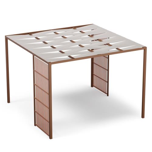 Blumfeldt Shade Cove Vert, pergola, 3 x 3 m, ochrona prywatności, powłoka proszkowa, odporna na warunki atmosferyczne