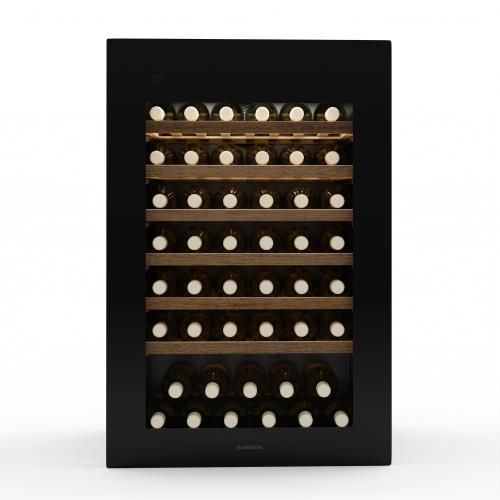 Klarstein Lodówka na wino Rhone 59 Uno, 59 butelek, sterowanie LED, push-to-open, cicha