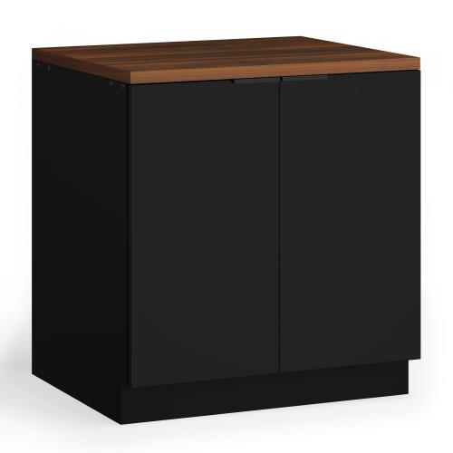 Blumfeldt WoodVista szafka pod zlewozmywak, solidna, zawiasy Soft-Close, aluminiowe uchwyty