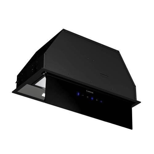 Klarstein Okap/wyciąg Ventimate, sterowanie dotykowe, tryb otwarty/zamknięty, EEK A+, 3 poziomy, LED, cichy