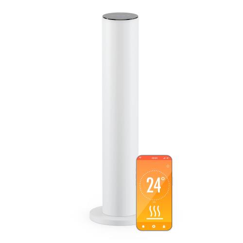 Blumfeldt SmartFlow Tower promiennik podczerwieni, 700 W, 360°, Wi-Fi