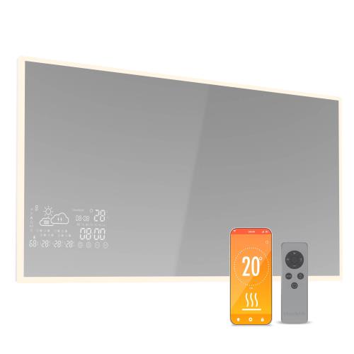 Blumfeldt Grzejnik na podczerwień, Smart Mirror, Podczerwień, 600 W, IP44