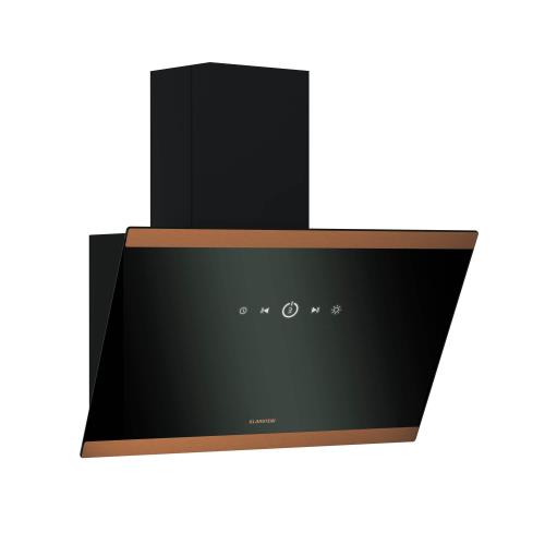Klarstein FlashLine 60 okap wyciągowy, A++, 524 m³/h, 3 stopnie, ekran dotykowy, tryb otwarty/zamknięty, 100 W
