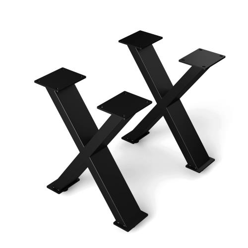 Blumfeldt UrbanFodge X nogi do stolika kawowego, nowoczesny design, idealne do projektów DIY, nośność 200 kg