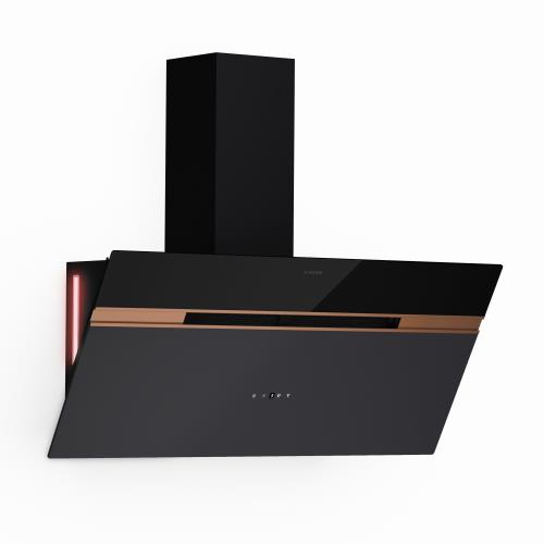 Klarstein Alina okap kuchenny, 90 cm, 690 m³/h, cichy, klasa energetyczna A++